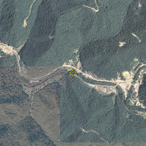Aerial/Satellite Image of Mill Branch, WV