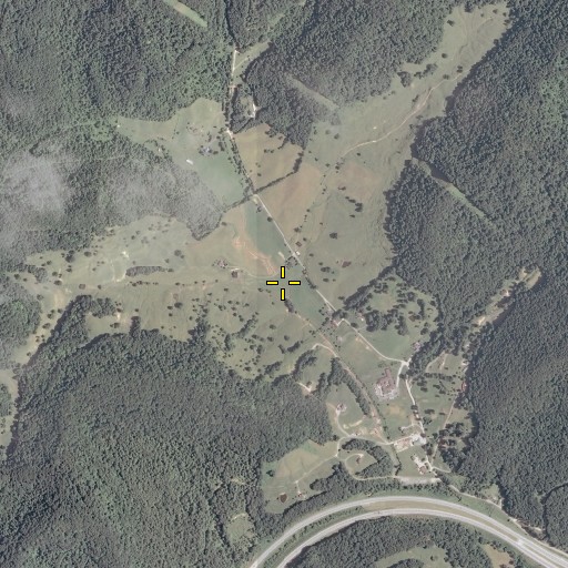 Aerial/Satellite Image of Mill Run, WV