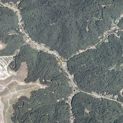 Aerial/Satellite Image of Mudlick Branch, WV