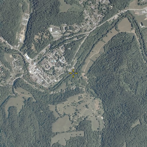 Aerial/Satellite Image of Nutter Run, WV