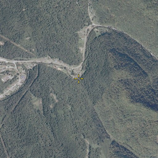Aerial/Satellite Image of Roach Branch, WV