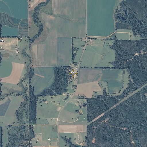 Aerial/Satellite Image of Beaula Camp Grounds, AL