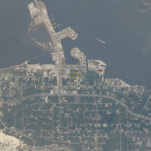 Aerial/Satellite Image of Saint Francis Episcopal Church, AL