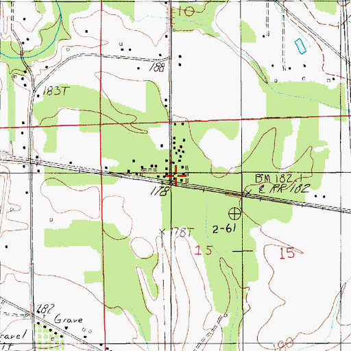 Topographic Map of Holy Assembly Church of Jesus Christ, AL