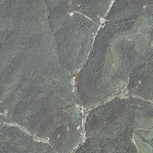 Aerial/Satellite Image of Straight Fork, WV