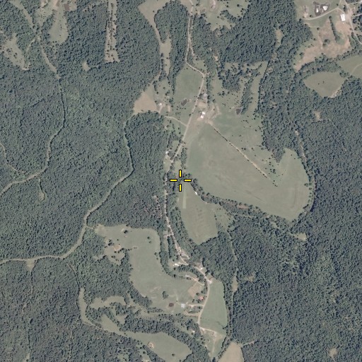 Aerial/Satellite Image of Straight Run, WV