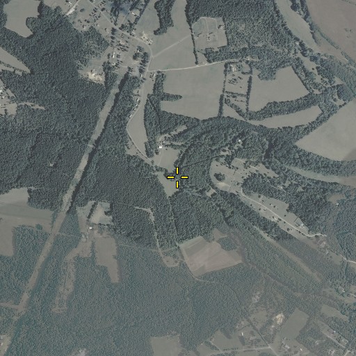 Aerial/Satellite Image of Sulphur Spring Branch, WV
