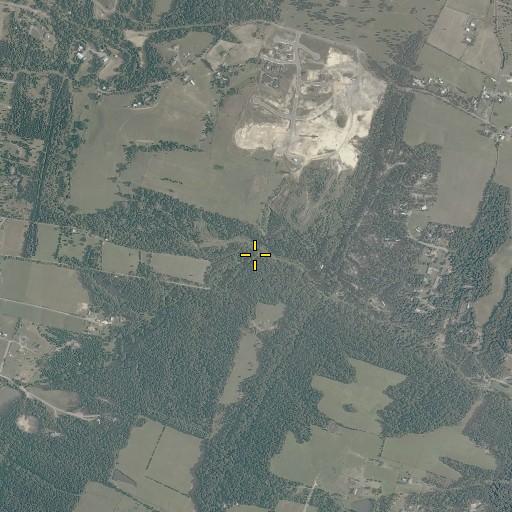 Aerial/Satellite Image of Sylvan Run, WV