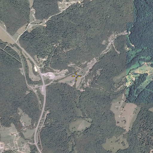Aerial/Satellite Image of Trace Branch, WV