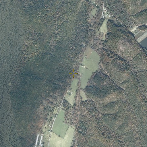 Aerial/Satellite Image of Buck Lick Run, WV