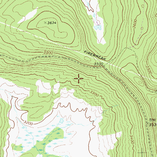 Topographic Map of Canaan Valley, WV