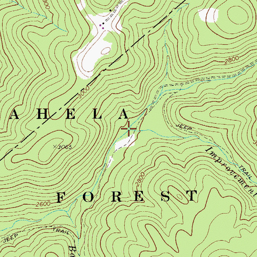 Topographic Map of Improvement Branch, WV