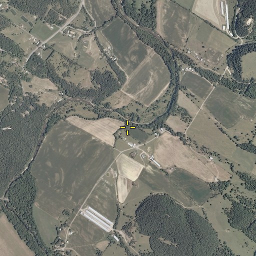 Aerial/Satellite Image of Swamp Run, WV