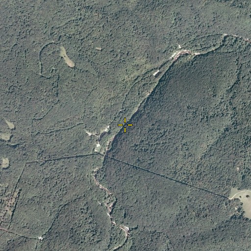 Aerial/Satellite Image of Three Spring Run, WV
