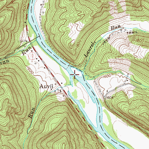 Topographic Map of Upper Jonathan Run, WV