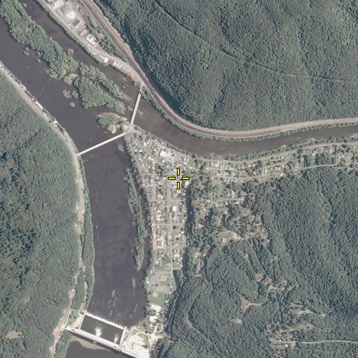 Aerial/Satellite Image of Bellepoint, WV