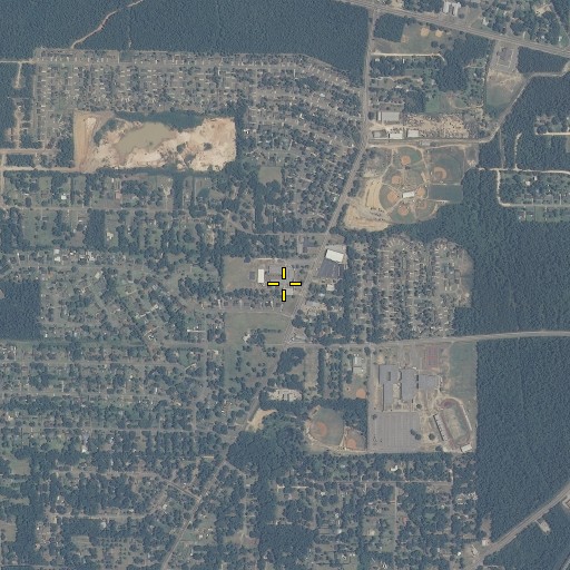 Aerial/Satellite Image of Davis Elementary School, AL