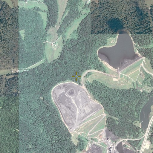 Aerial/Satellite Image of Lantz Hill, WV
