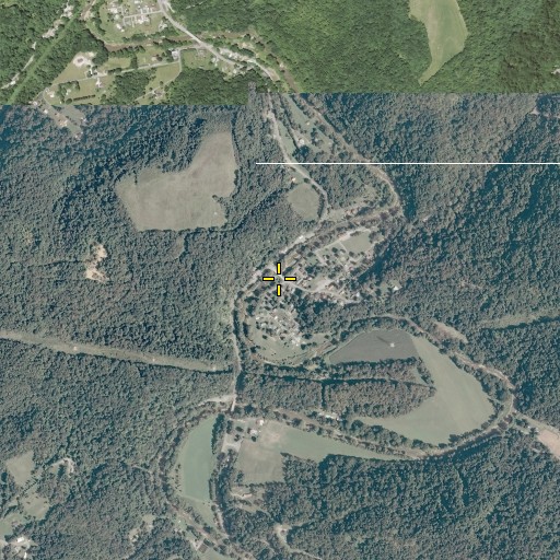 Aerial/Satellite Image of McKinleyville, WV