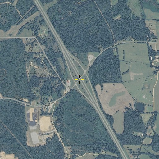 Aerial/Satellite Image of Interchange 200, AL
