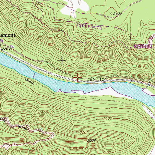 Topographic Map of Alaska (historical), WV