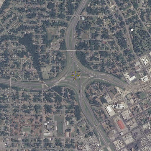 Aerial/Satellite Image of Interchange 261, AL