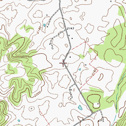 Topographic Map of Gilboa School (historical), WV