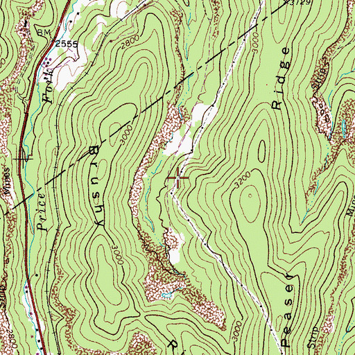 Topographic Map of Hellem School (historical), WV