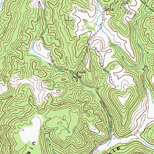 Topographic Map of Parker School (historical), WV