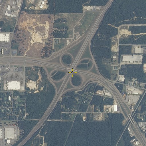 Aerial/Satellite Image of Interchange 17, AL