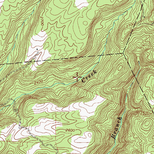 Topographic Map of Wise School (historical), WV