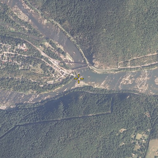 Aerial/Satellite Image of Shenandoah River, WV