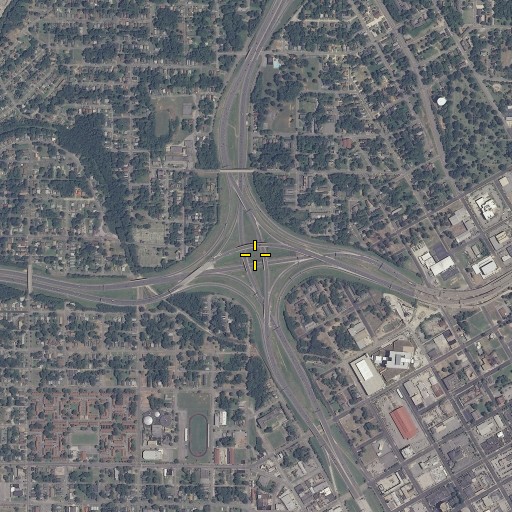 Aerial/Satellite Image of Interchange 124, AL