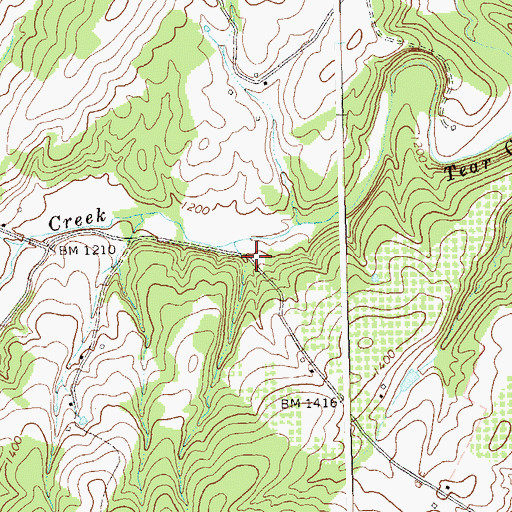 Topographic Map of Victory School (historical), WV
