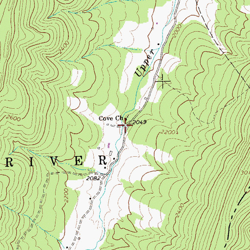 Topographic Map of Whitmer School (historical), WV