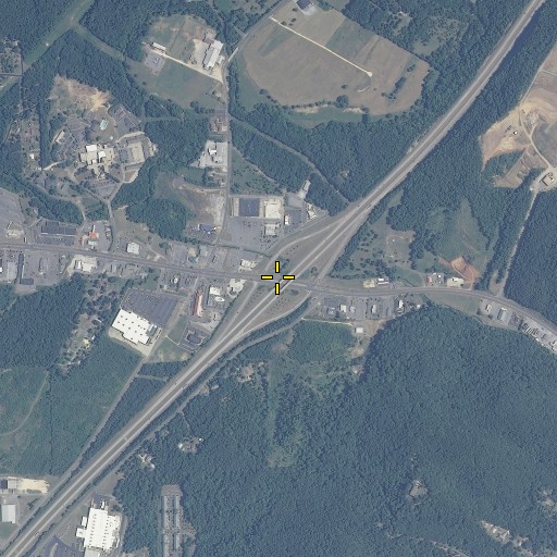 Aerial/Satellite Image of Interchange 218, AL