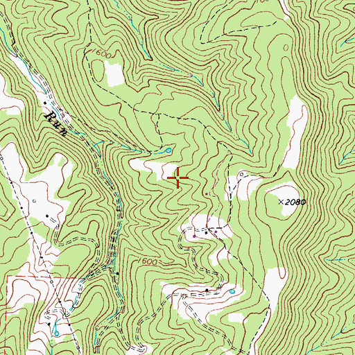 Topographic Map of Mount Hope School (historical), WV