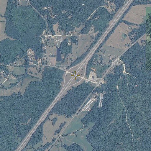 Aerial/Satellite Image of Interchange 239, AL
