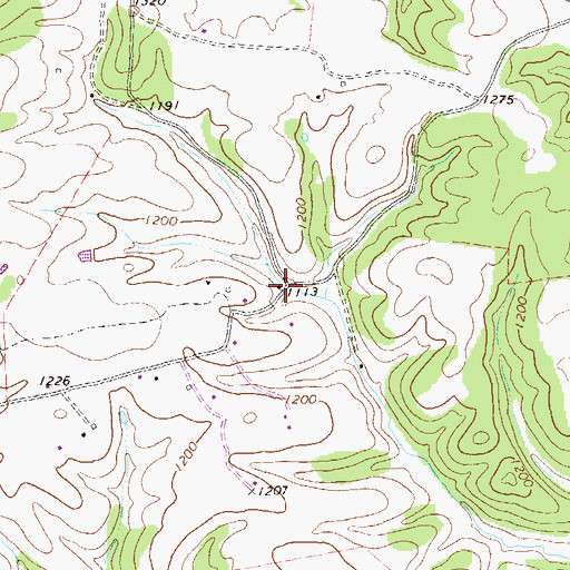 Topographic Map of Scott School (historical), WV