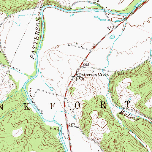 Topographic Map of Davis School (historical), WV