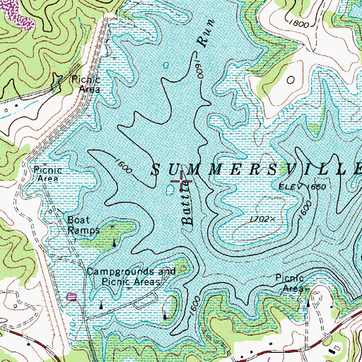 Topographic Map of Copenhaver School (historical), WV