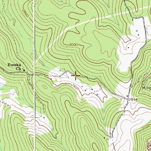 Topographic Map of Nixon School (historical), WV