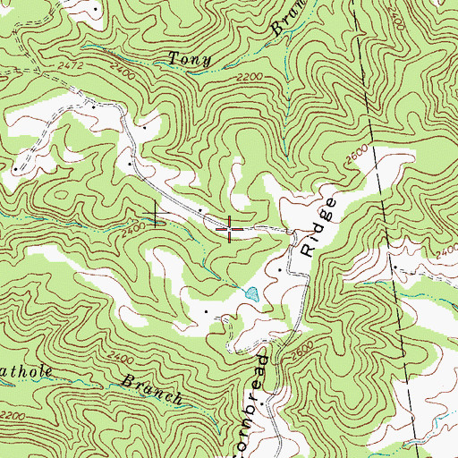 Topographic Map of Kyle Bowling School (historical), WV