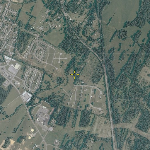Aerial/Satellite Image of Fort Hill Spring, WV
