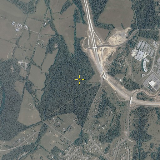 Aerial/Satellite Image of Van Meter Spring, WV