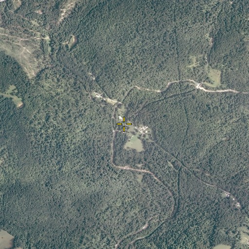 Aerial/Satellite Image of Manacea Spring, WV