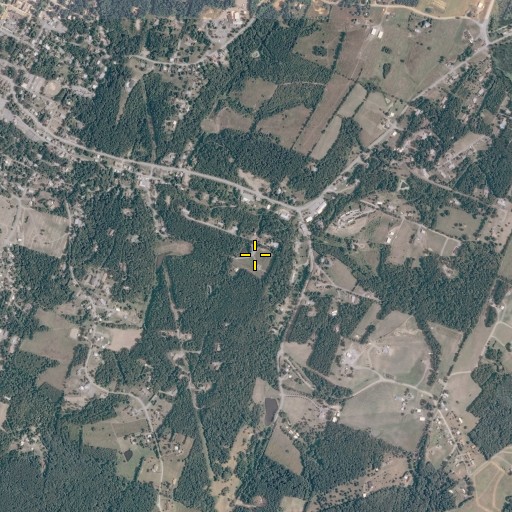 Aerial/Satellite Image of WCST-AM (Berkeley Springs), WV