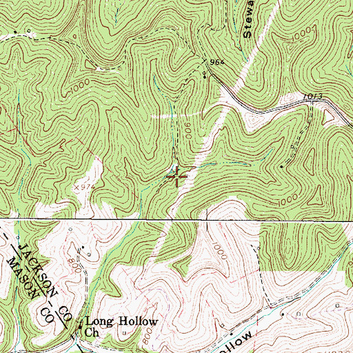 Topographic Map of Victory School (historical), WV