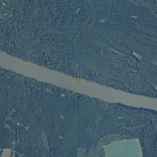 Aerial/Satellite Image of Backers Landing, AL