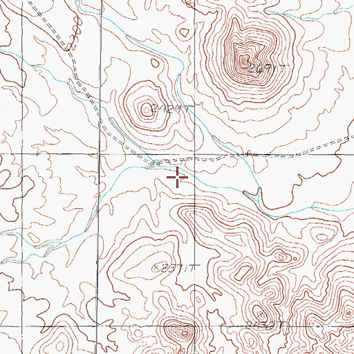 Topographic Map of Siovi Shuatak Pass, AZ